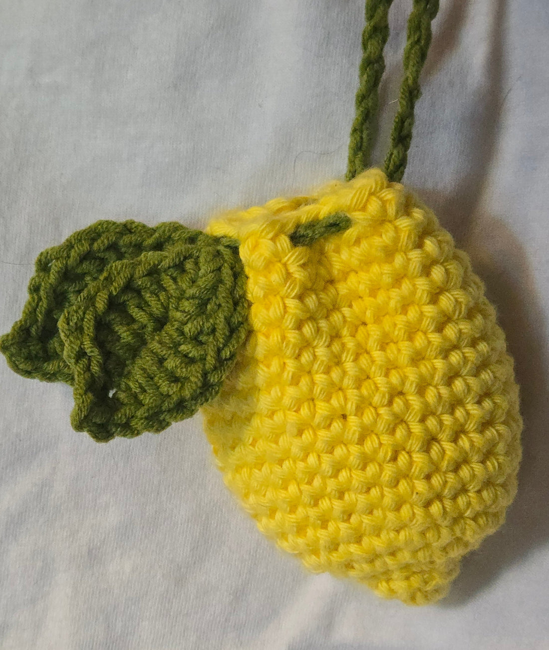 Little Lemon Pouch - Free Crochet Pattern
